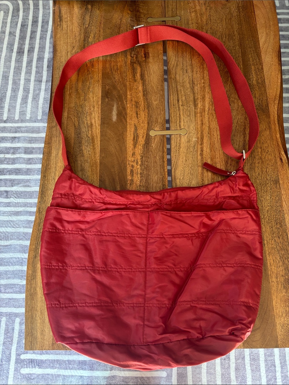 Crate&Barrel Toronto Tote in Flame